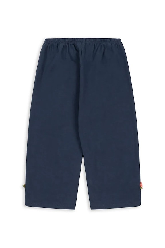 Dječje pamučne hlače Konges Sløjd PAMI PANTS GOTS KS103956.9BYA mornarsko plava AW25