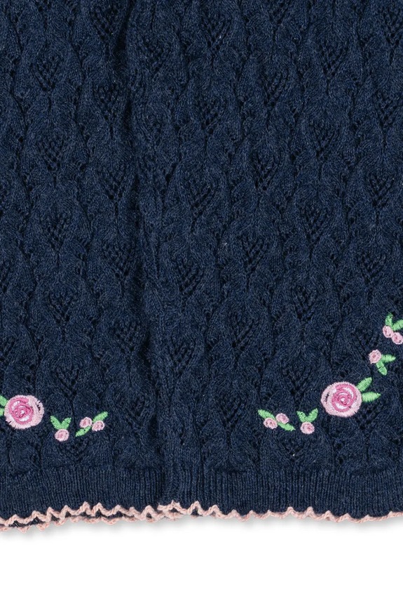 Konges Sløjd spodnie niemowlęce ROSIER PANTS granatowy KS103972.9BYA