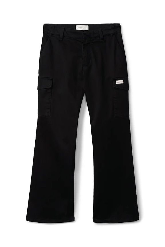 Calvin Klein Jeans gyerek nadrág IG0IG03004.116.9BYA fekete AW25