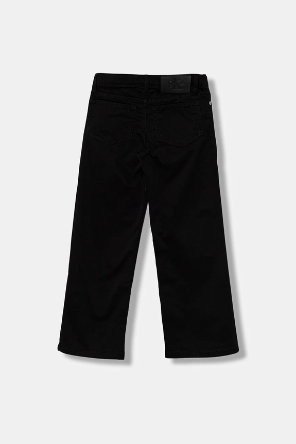 Detské nohavice Calvin Klein Jeans IG0IG03005.104.116.9BYA čierna AW25