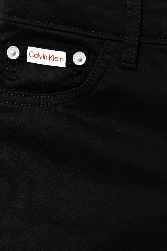 Dievča Detské nohavice Calvin Klein Jeans IG0IG03005.128.170.9BYA čierna
