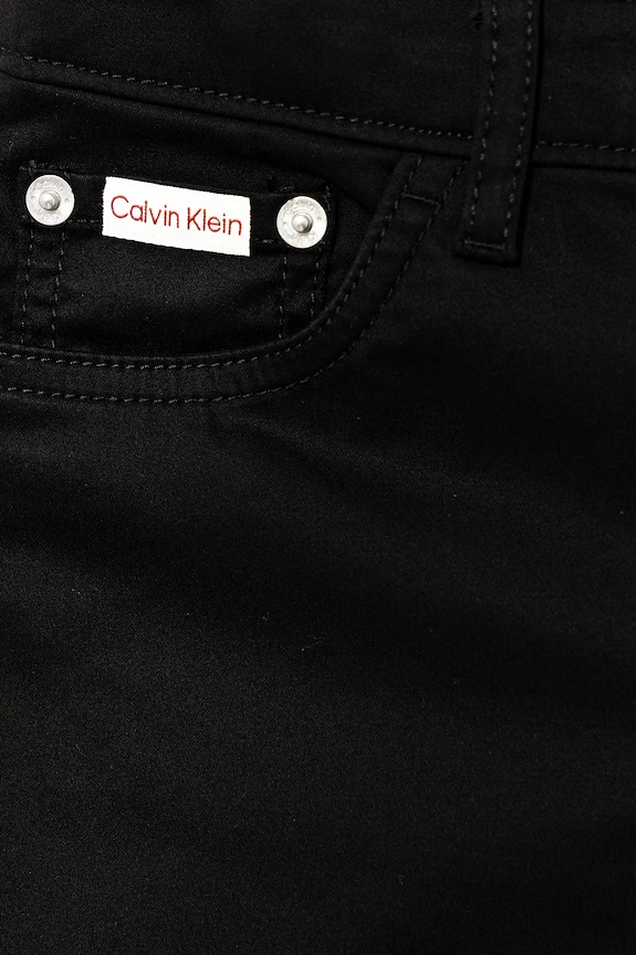 Dievča Detské nohavice Calvin Klein Jeans IG0IG03005.128.170.9BYA čierna