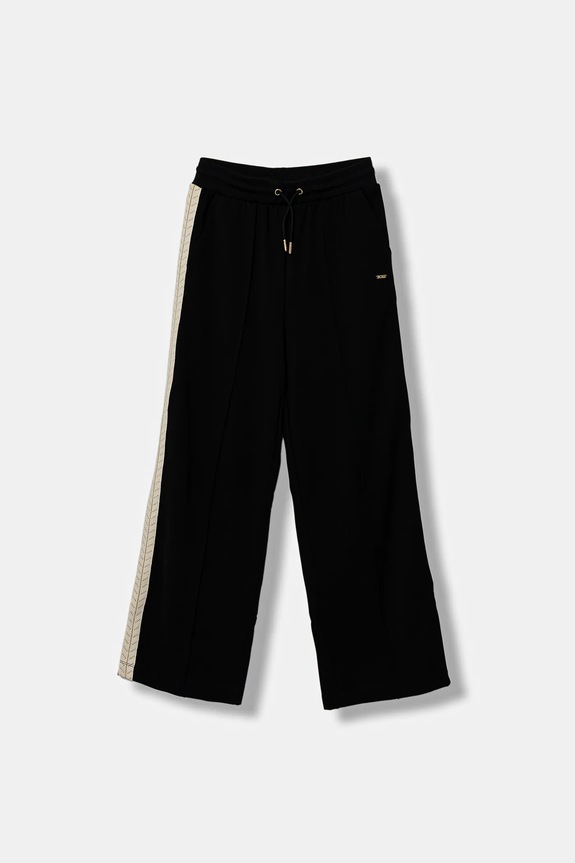 BOSS pantaloni de trening pentru copii tricotaj negru J52415.156.162