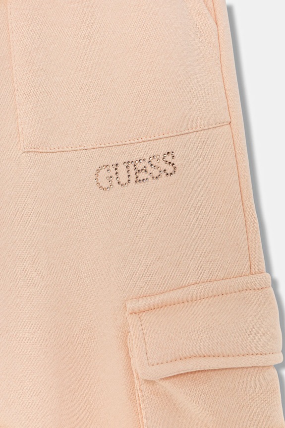 Dievča Detské tepláky Guess J5BQ13.KCKF2.9BYA oranžová