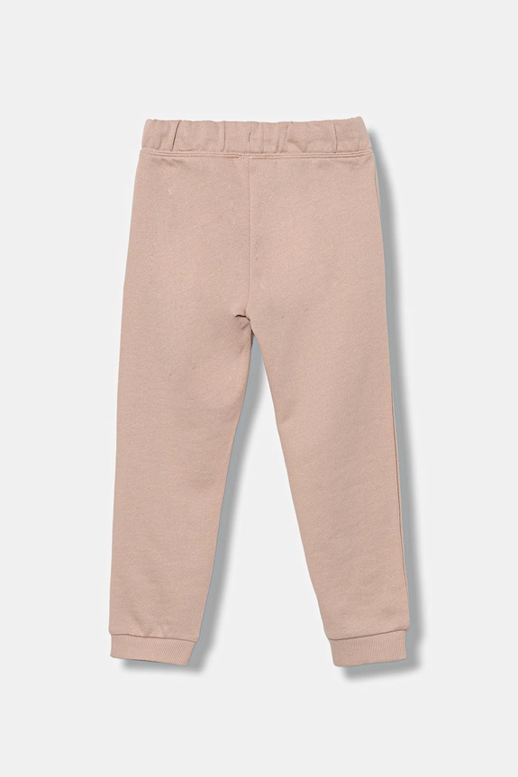 Παιδικό βαμβακερό παντελόνι United Colors of Benetton 3J70GF01N.P.Season.9BYA ροζ AW25