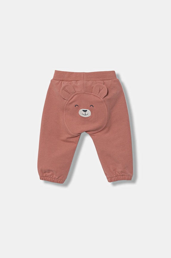 United Colors of Benetton pantaloni de trening pentru bebeluși 3MDSAF029.G.W.seasonal portocaliu AW25
