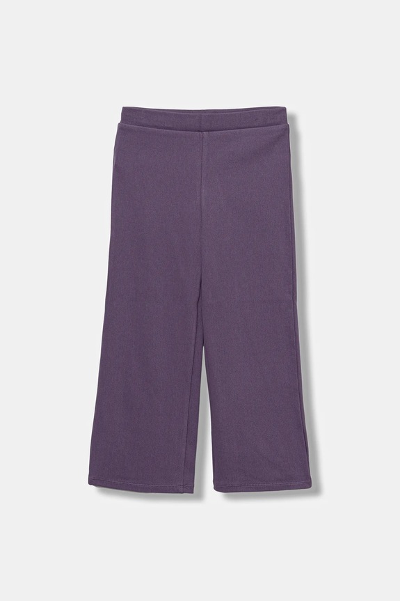 Παιδικό φούτερ United Colors of Benetton με ελαστάν μωβ 46D6GF02M.P.seasonal