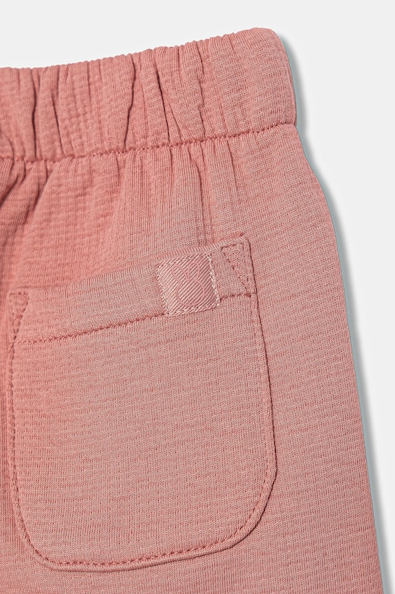 Fete United Colors of Benetton pantaloni de trening pentru bebeluși 3ITEAF02E.G.W.seasonal portocaliu