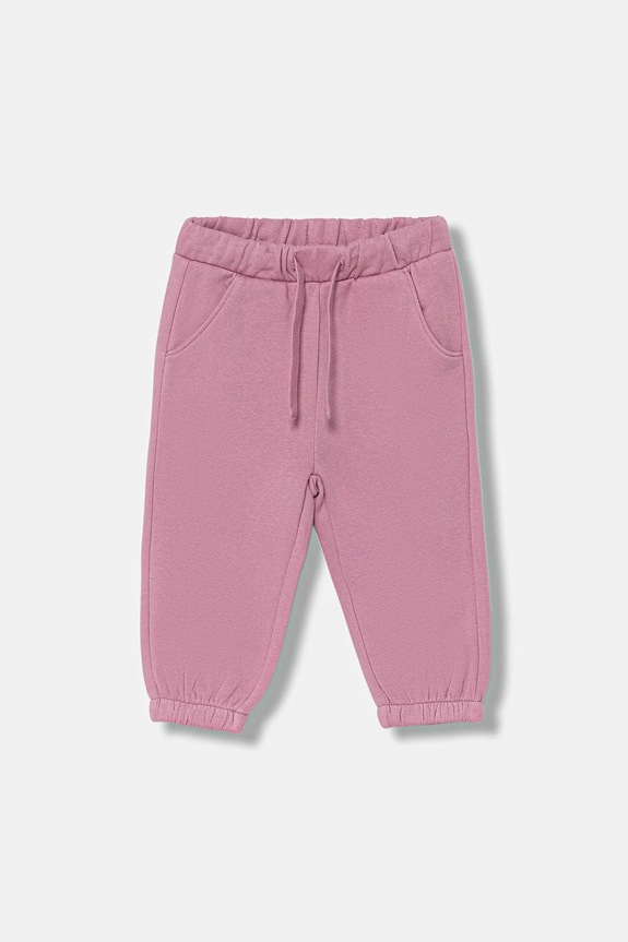 Παιδικό φούτερ United Colors of Benetton πλεκτό ύφασμα ροζ 39M2GF04F.P.Season.9BYA
