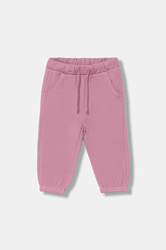 Детски спортен панталон United Colors of Benetton трикотаж розов 39M2GF04F.P.Season.9BYA