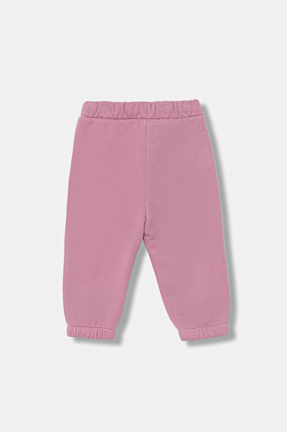 Детски спортен панталон United Colors of Benetton 39M2GF04F.P.Season.9BYA розов AW25
