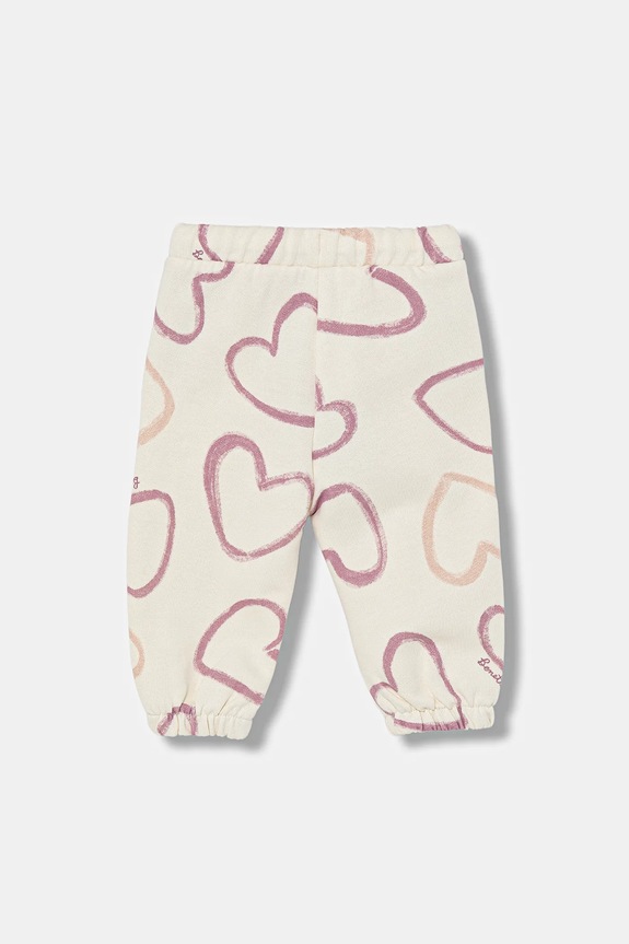 United Colors of Benetton pantaloni de trening pentru copii 3TIKGF05A.P.Seasonal bej AW25
