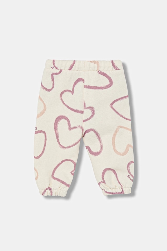 United Colors of Benetton pantaloni de trening pentru copii 3TIKGF05A.P.Seasonal bej AW25