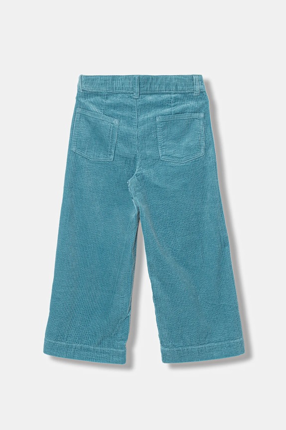 Παιδικό κοτλέ παντελόνι United Colors of Benetton 4IZWCF05A.G.Seasonal τιρκουάζ AW25