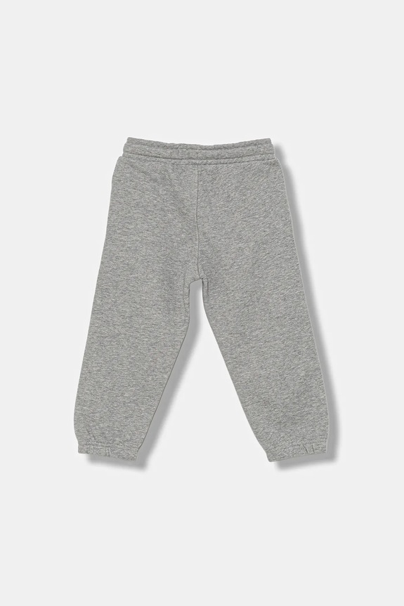 Dječji pamučni donji dio trenirke Diesel PXGIN TROUSERS J02461.0GEAD siva SS26