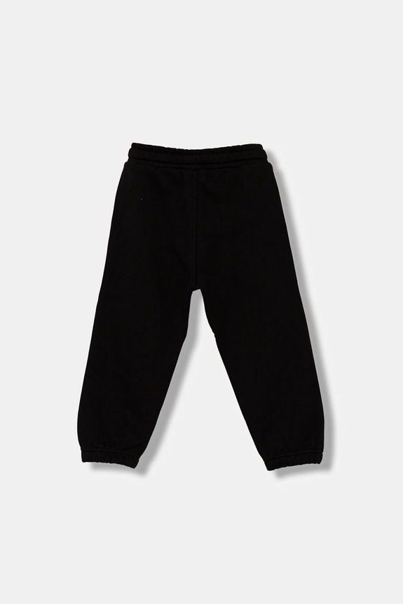 Dječji pamučni donji dio trenirke Diesel PXGIN TROUSERS J02461.0GEAD crna SS26