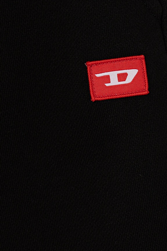 Dječaci Dječji pamučni donji dio trenirke Diesel PXGIN TROUSERS J02461.0GEAD crna
