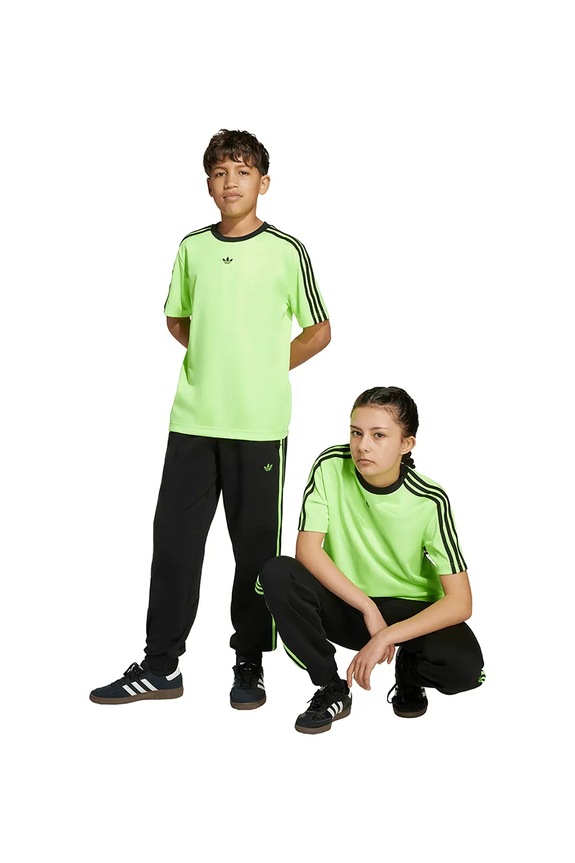 adidas Originals spodnie dresowe dziecięce aplikacja czarny JV7796