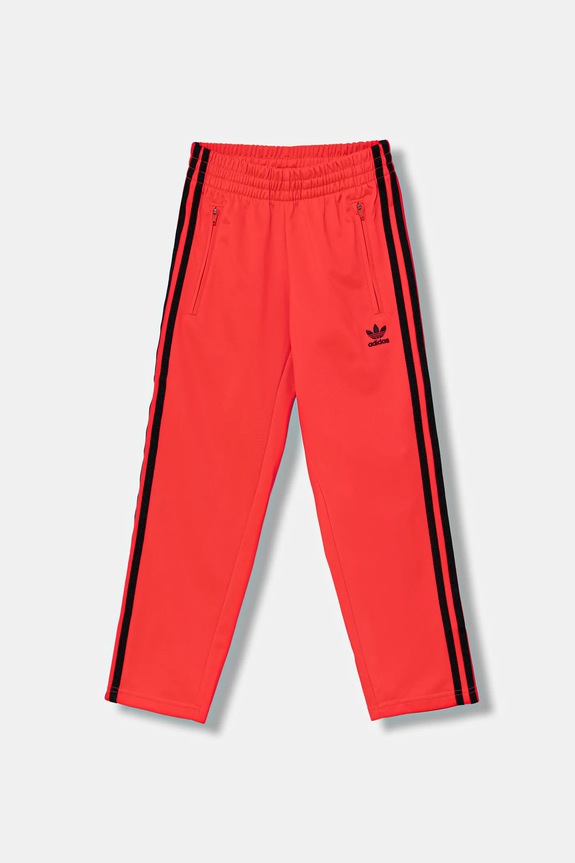 adidas Originals spodnie dresowe dziecięce JV8590 czerwony AW25