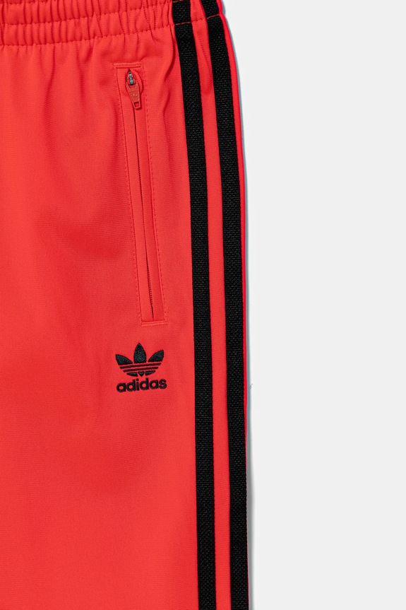 adidas Originals spodnie dresowe dziecięce czerwony JV8590