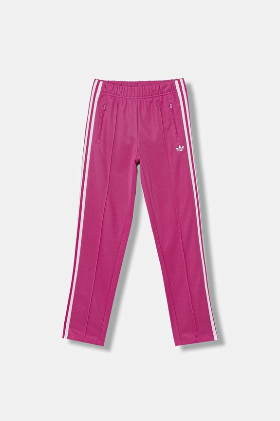 adidas Originals pantaloni de trening pentru copii JW2846 roz AW25