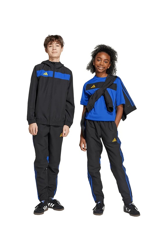 Παιδικό φούτερ adidas Performance ύφασμα μαύρο JX2225