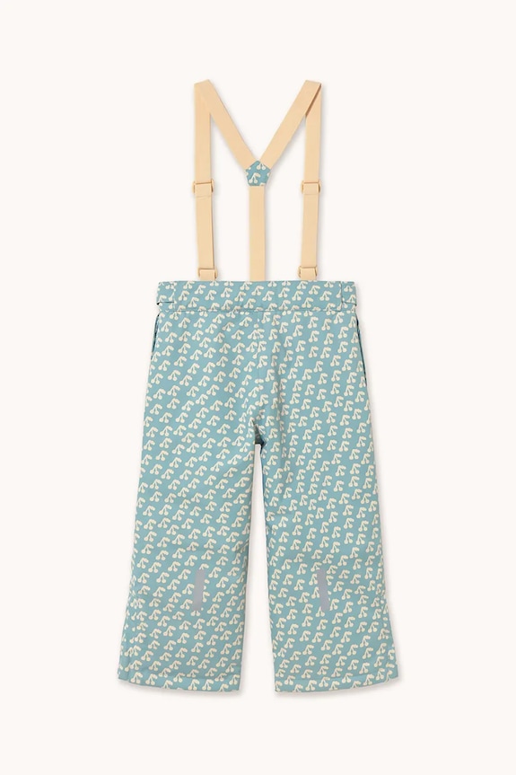 Chłopiec Tinycottons spodnie narciarskie dziecięce CHERRIES SNOW PANT AW25.052 niebieski