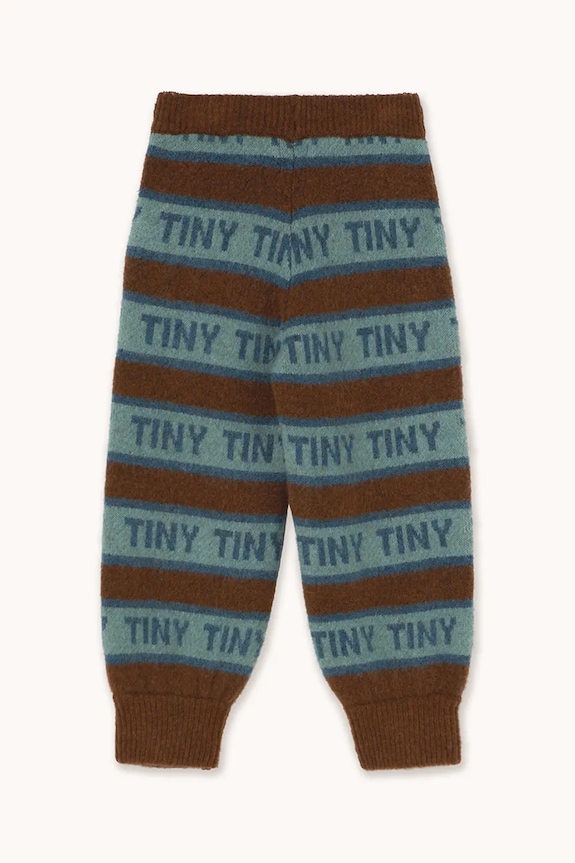 Chłopiec Tinycottons spodnie dresowe dziecięce TINY PANT AW25.123 brązowy
