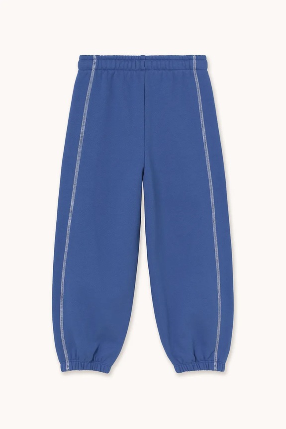 Băieți Tinycottons pantaloni de trening din bumbac pentru copii CONTRAST SWEATPANT AW25.257 albastru