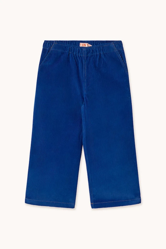 Tinycottons spodnie dziecięce TINY SOLID WOVEN PANT AW25.457 granatowy AW25