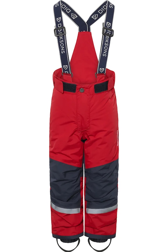 Dječje hlače Didriksons IDRE KIDS PANTS 6 504357.9BYA crvena AW25