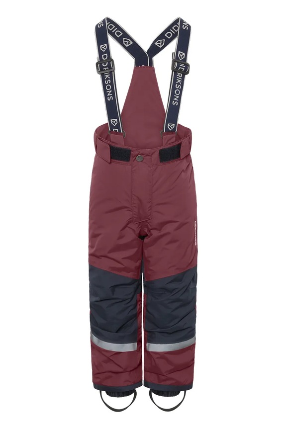 Παιδικό παντελόνι Didriksons IDRE KIDS PANTS 6 ύφασμα μπορντό 504357.9BYA