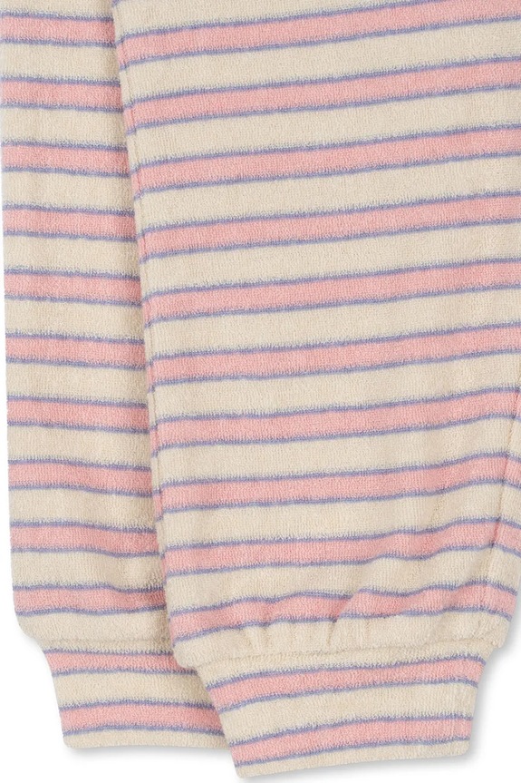 Παιδική φόρμα από βαμβάκι Konges Sløjd ITTY SWEAT PANTS GOTS ροζ KS103830.9BYA