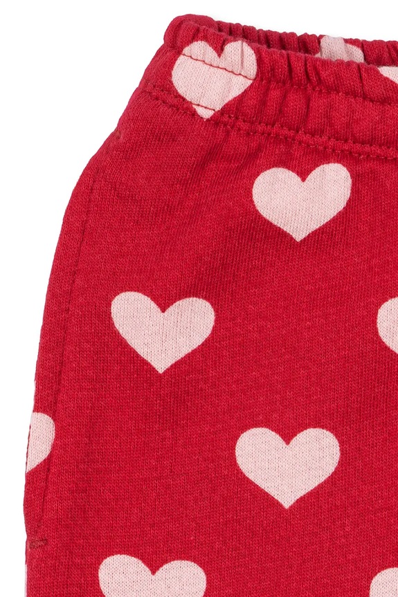 Băieți Konges Sløjd pantaloni copii LOUPY LOU SWEAT PANTS OCS KS103873.9BYA rosu