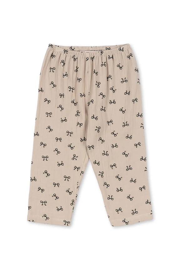 Konges Sløjd pantaloni in lana bambino/a COCO PANTS GOTS maglia beige KS103760.9BYA