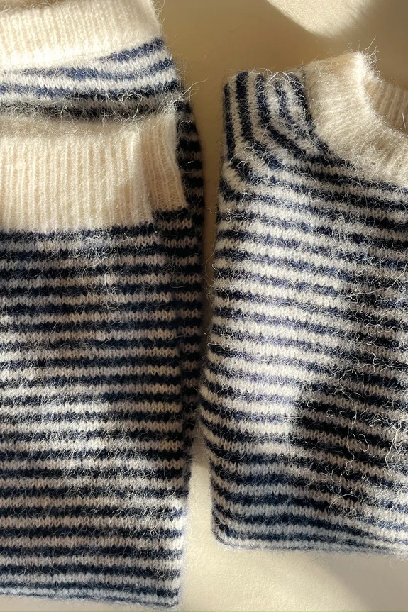 Dječje hlače s dodatkom vune alpake Konges Sløjd BERLE KNIT PANTS KS103717.9BYA mornarsko plava