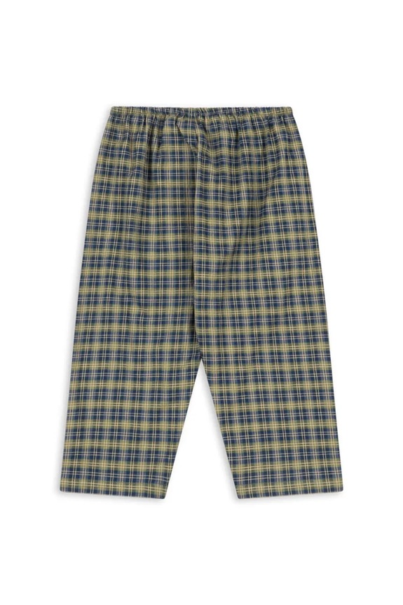 Детские хлопковые брюки Konges Sløjd TERRE PANTS GOTS KS104013.9BYA бирюзовый AW25