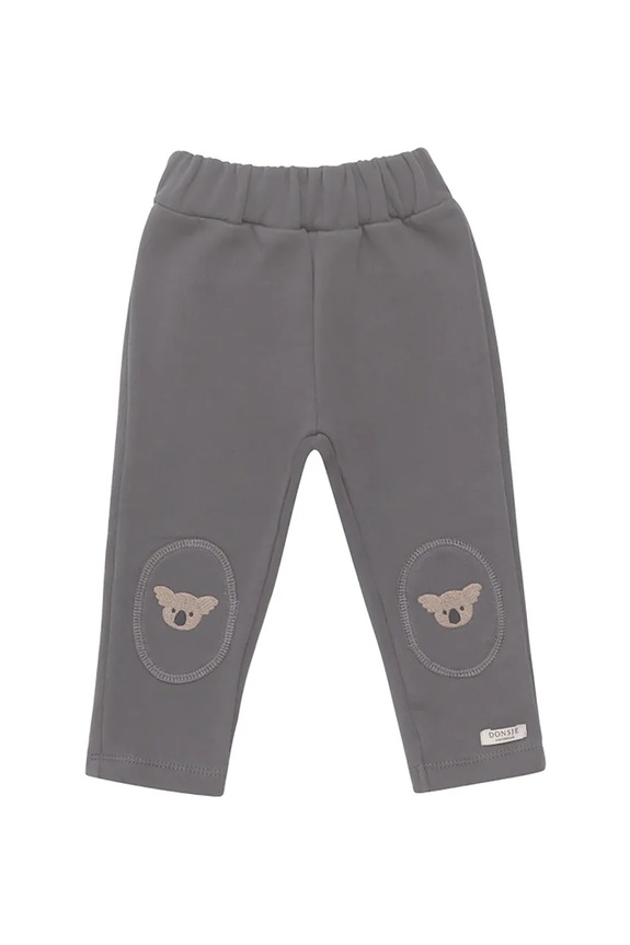 Donsje spodnie dresowe bawełniane niemowlęce Joek Trousers Koalas 3040704 szary AW25