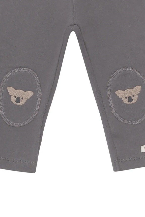 Donsje spodnie dresowe bawełniane niemowlęce Joek Trousers Koalas szary 3040704