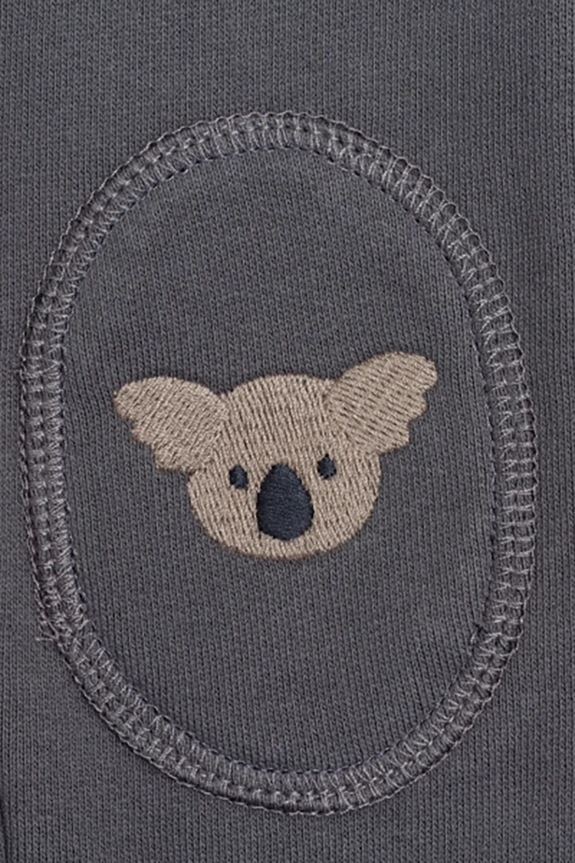 Donsje spodnie dresowe bawełniane niemowlęce Joek Trousers Koalas 3040704 szary