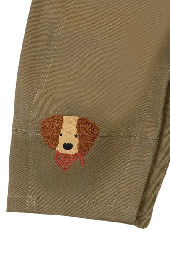 Detské nohavice na traky Donsje Lewes Overalls 3041300