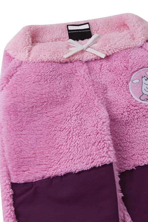 Băieți Reima pantaloni de trening pentru bebeluși Moomin Lustig 5200447A.9BYA roz