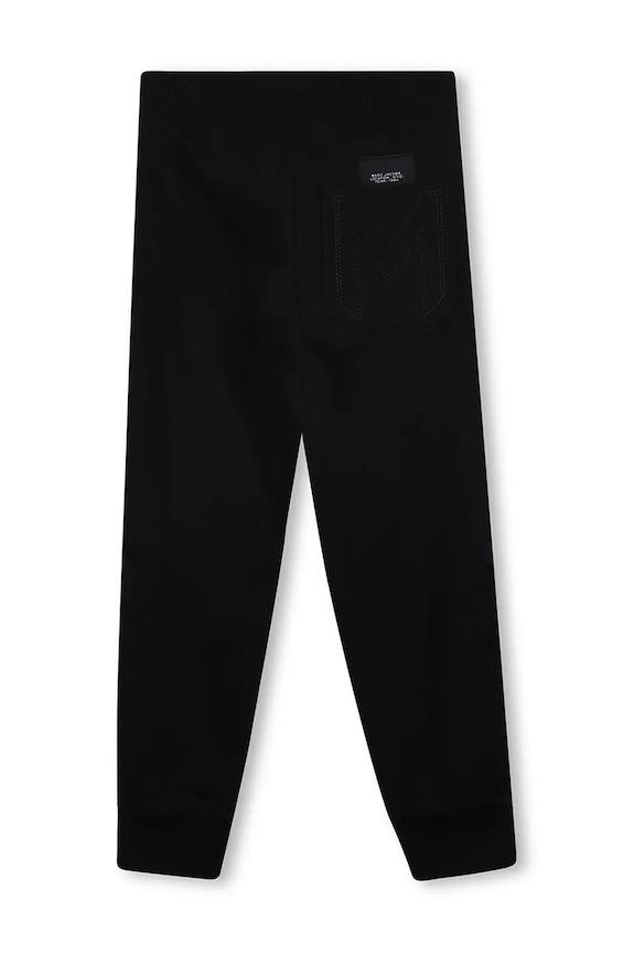 Fiú Marc Jacobs gyerek pamut melegítőnadrág W60656.114.150 fekete