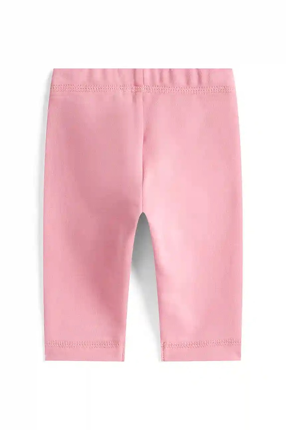 Tommy Hilfiger spodnie bawełniane niemowlęce KN0KN02073.9BYA różowy AW25