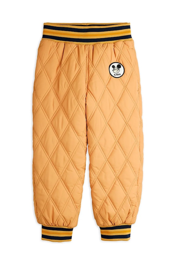 Detské tepláky Mini Rodini 25710101 béžová AW25