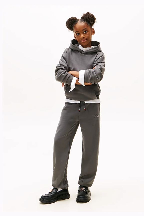 Tommy Hilfiger pantaloni tuta bambino/a maglia nero KS0KS00662.128.176.9BYA