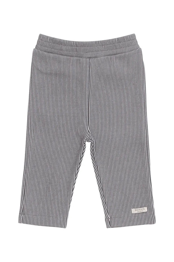 Donsje spodnie bawełniane niemowlęce Teijs Trousers 3042600 szary AW25