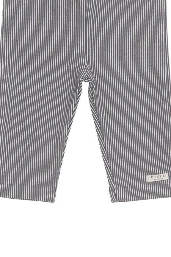 Donsje spodnie bawełniane niemowlęce Teijs Trousers 3042600 szary