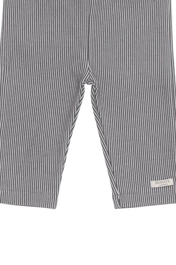 Donsje spodnie bawełniane niemowlęce Teijs Trousers 3042600 szary