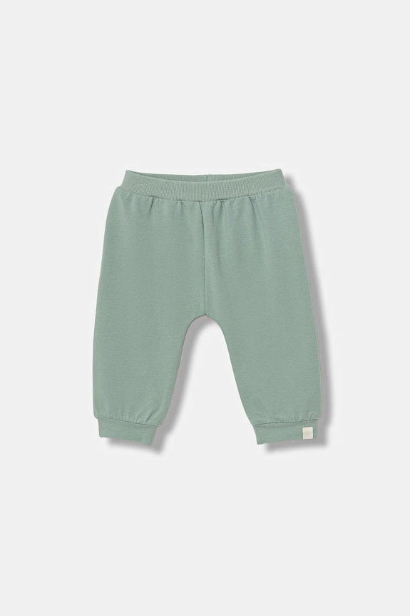 Detské tepláky United Colors of Benetton s elastanom tyrkysová 3MDSAF02C.W.seasonal